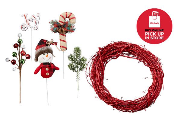 ALL Christmas Picks & Wreath Supplies