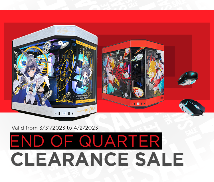 End of Quarter Clearance Sale