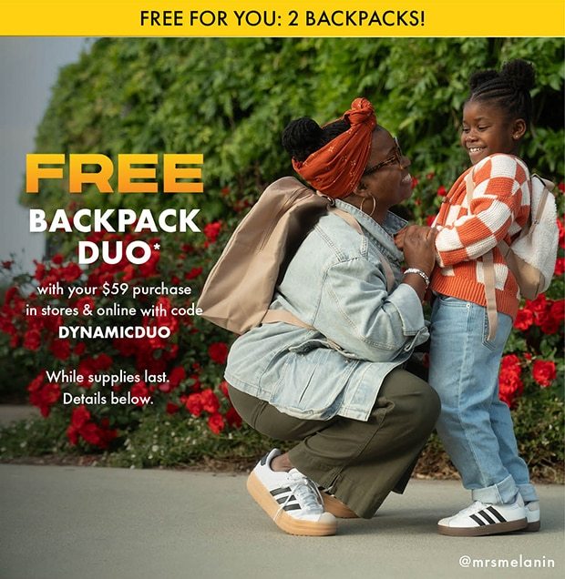 FREE BACKPACK DUO*