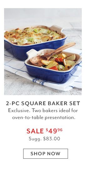  2-PC Square Baker Set