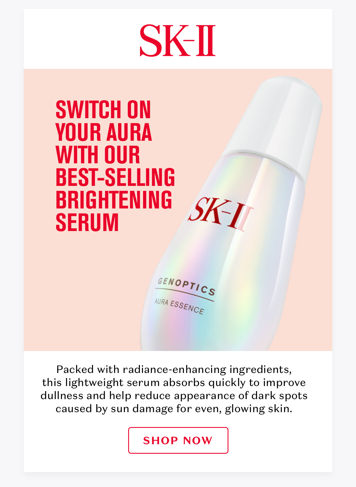 Switch on Your Aura with Our Best-Selling Brightening Serum - SHOP NOW