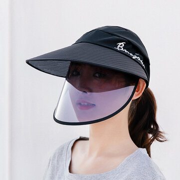 Sun Hat Double Removable Sun Visor Cover Face