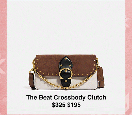 The Beat Crossbody Clutch $195