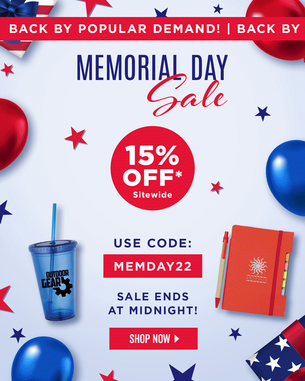 Back by Popular Demand | Memorial Day Sale | 15% Off Sitewide | Ends at Midnight | Use Code: MEMDAY22 | Shop Now