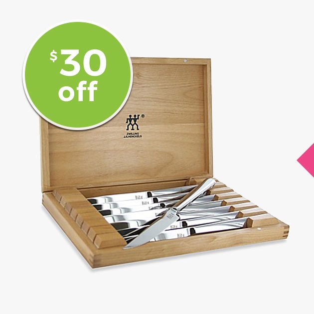 Zwilling Knife Set - 30dollars off