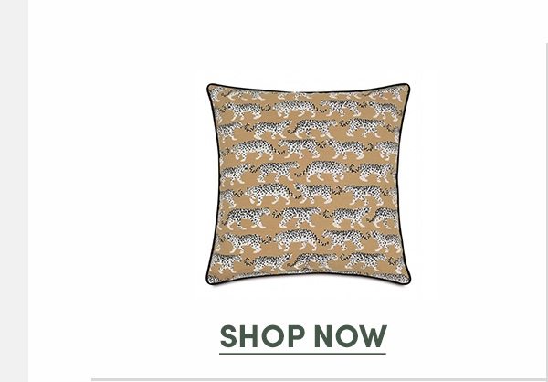 Adira 20x20 Outdoor Pillow, Khaki Leopard