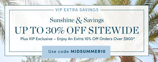 Up to 30 Percent Off Sitewide