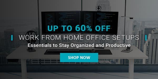 Up to 60% off Work From Home Office Setups Essentials to Stay Organized and Productive Shop Now