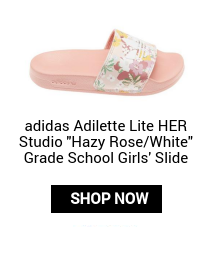  adidas Adilette Lite HER Studio "Hazy Rose/White" Grade School Girls' Slide