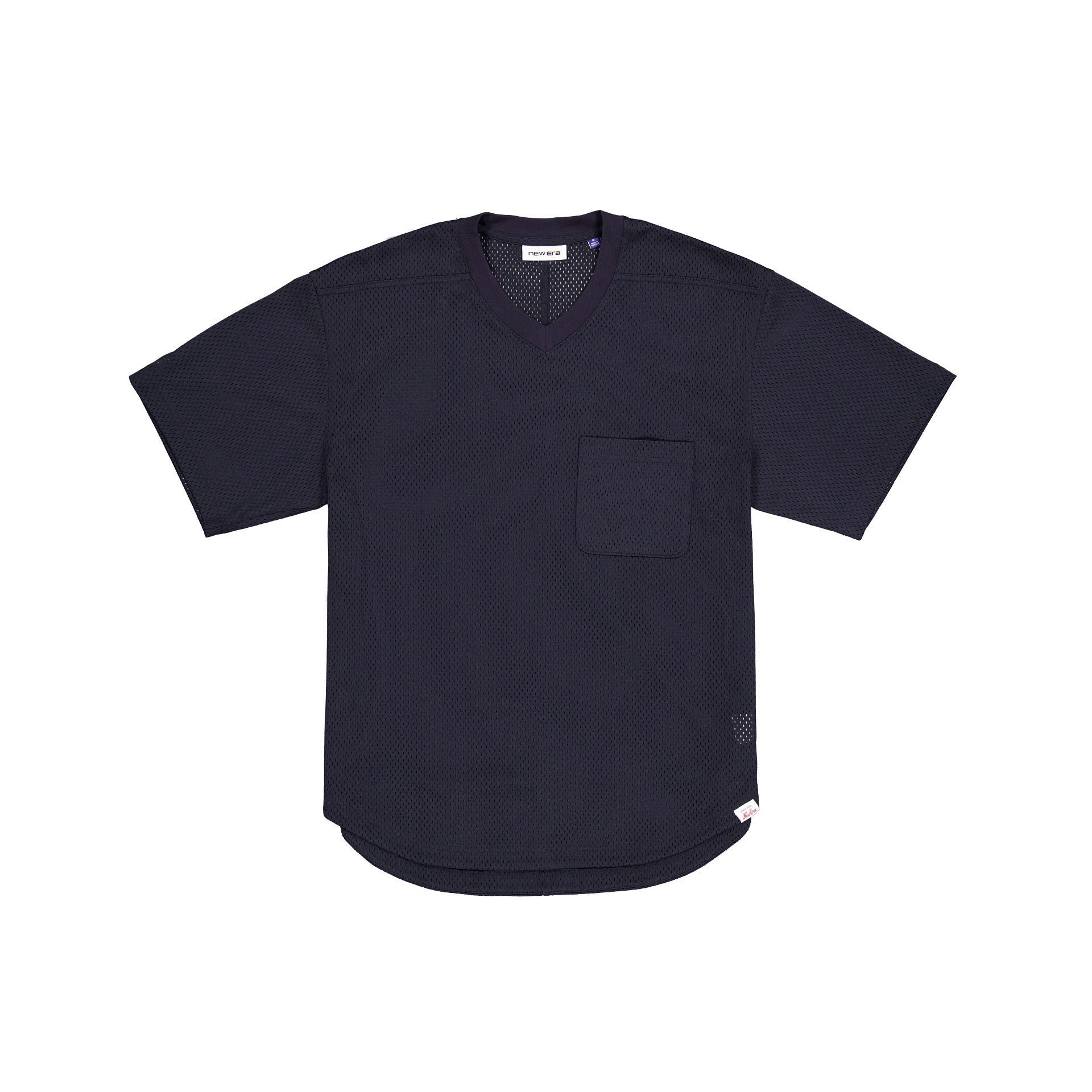 Image of Brand New Era Orchard Navy V-Neck Pullover Jersey