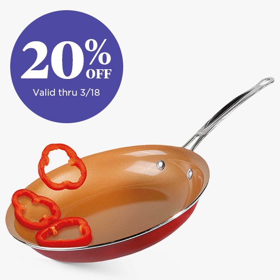 20% off.valid thru 3/18