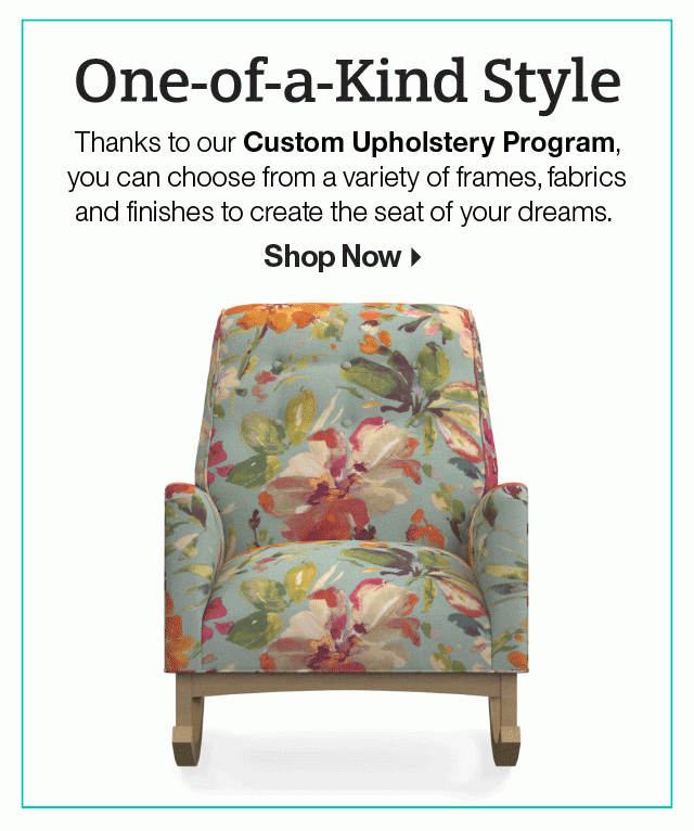 Shop Everly Rocking Chair Custom Fabrics