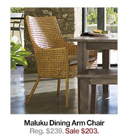 Maluku Dining Arm Chair