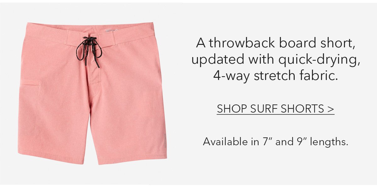 Shop Surf Shorts →