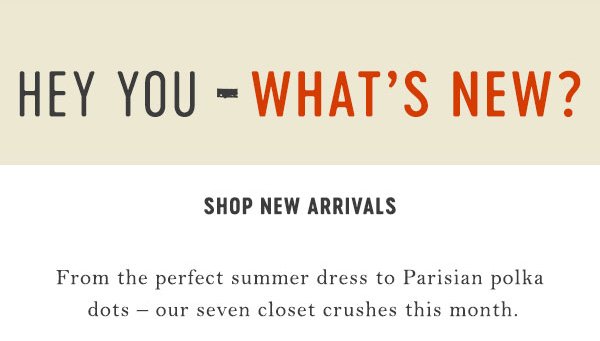 Shop new clothes.