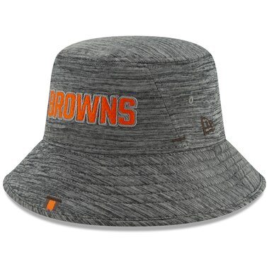 Cleveland Browns New Era 2019 NFL Training Camp Bucket Hat - Graphite