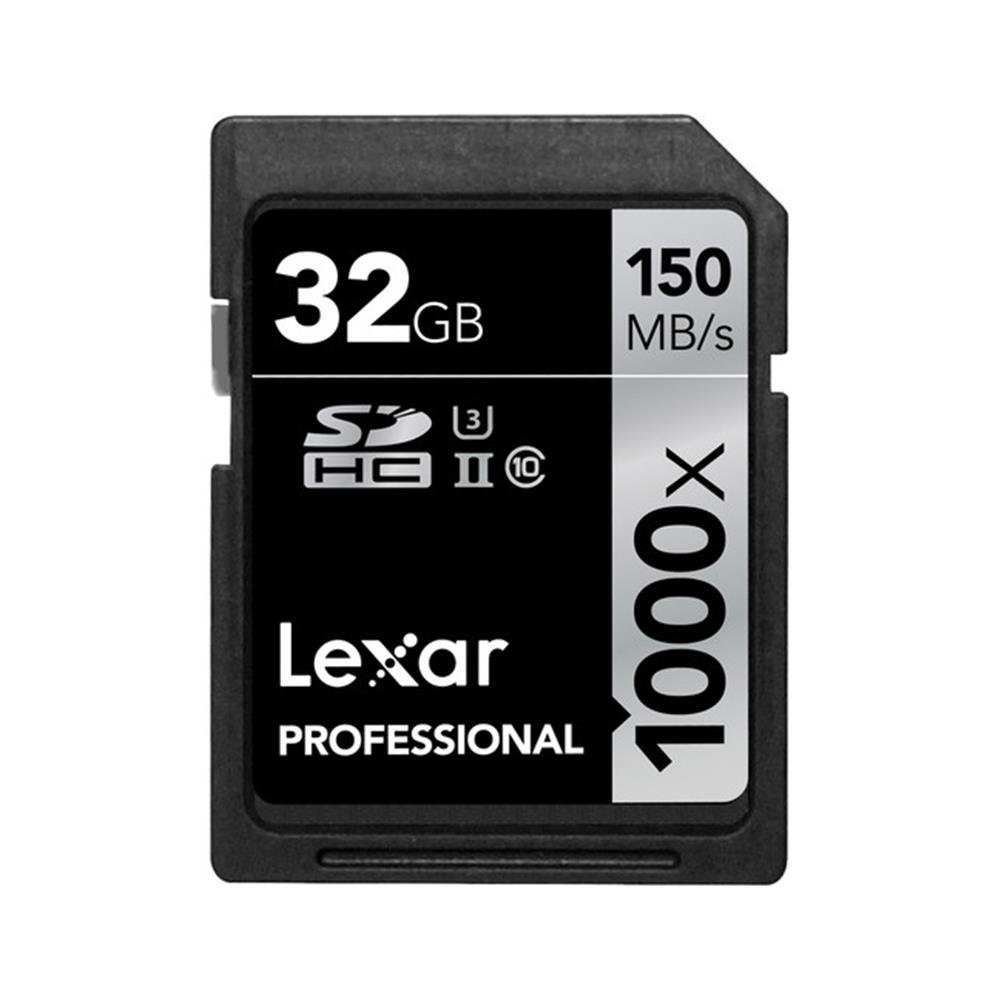 LEXAR 32GB SDHC 1000X PRO U3 UHS-II 