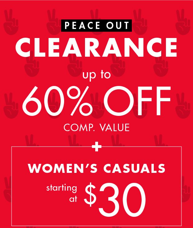 CLEARANCE