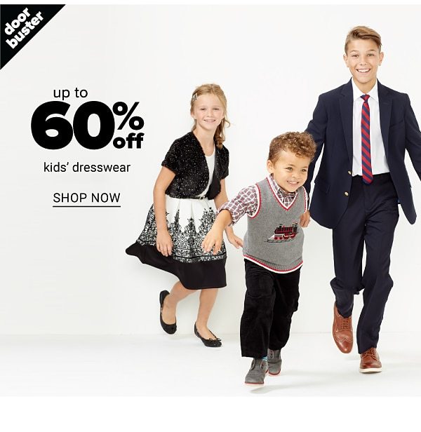 up to 60% off Kids Dresswear - Shop Now