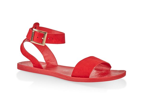 One Band Ankle Strap Sandals