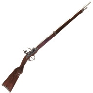 Brass Napoleon's Single Shot Rifle