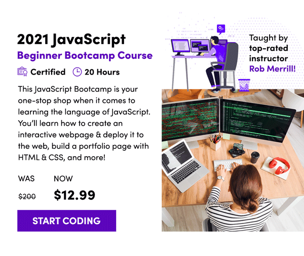 JavaScript Beginner Bootcamp | Start Coding 