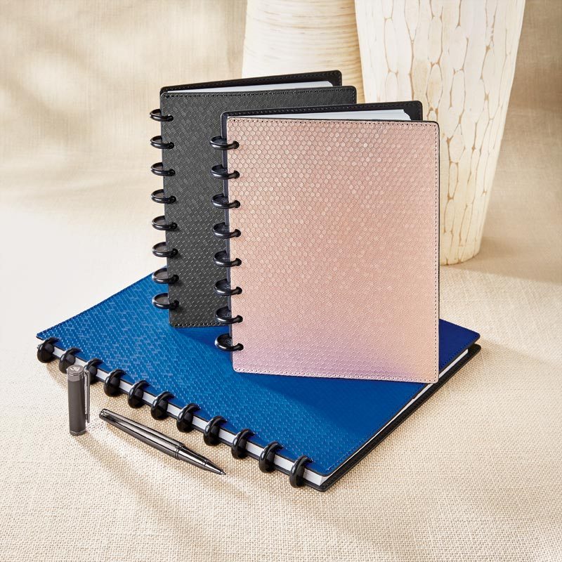 Circa® Honeycomb Foldover Notebook