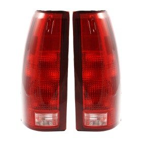 Driver and Passenger Side Tail Light, With bulb(s)