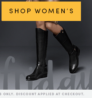 SHOP WOMEN'S | ONLINE AND IN FULL-PRICE RETAIL STORES ONLY. DISCOUNT APPLIED AT CHECKOUT.