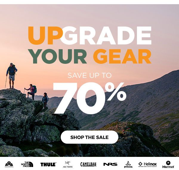 Upgrade Your Gear - Save up to 70% OFF - Click to Shop the Sale