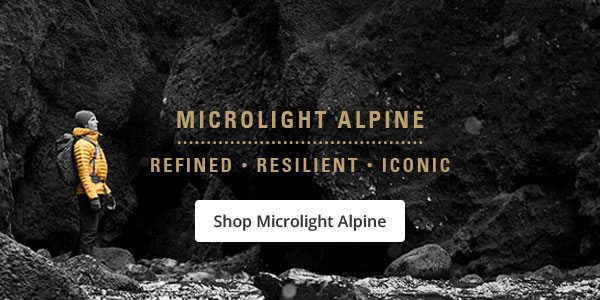 Microlight Alpine - Refined. Resilient. Iconic.