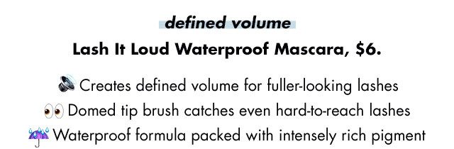 Lash it Loud Waterproof Mascara