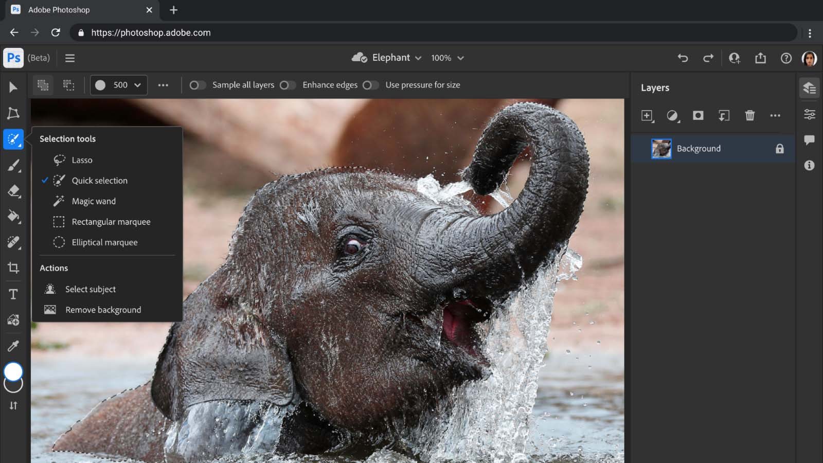 Photoshop adds Chromebook support through its new web interface — here's how it works