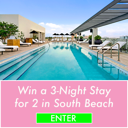 Win a 3-Night Stay for 2 in South Beach ($2,500 Value)!