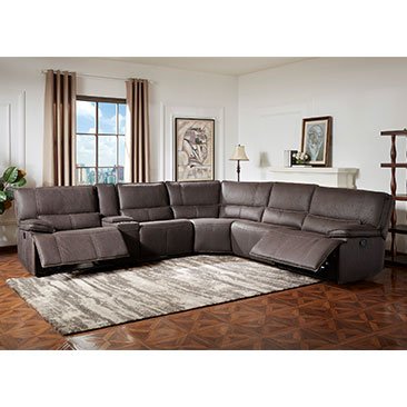 Bailey 6-piece Fabric Power Sectional