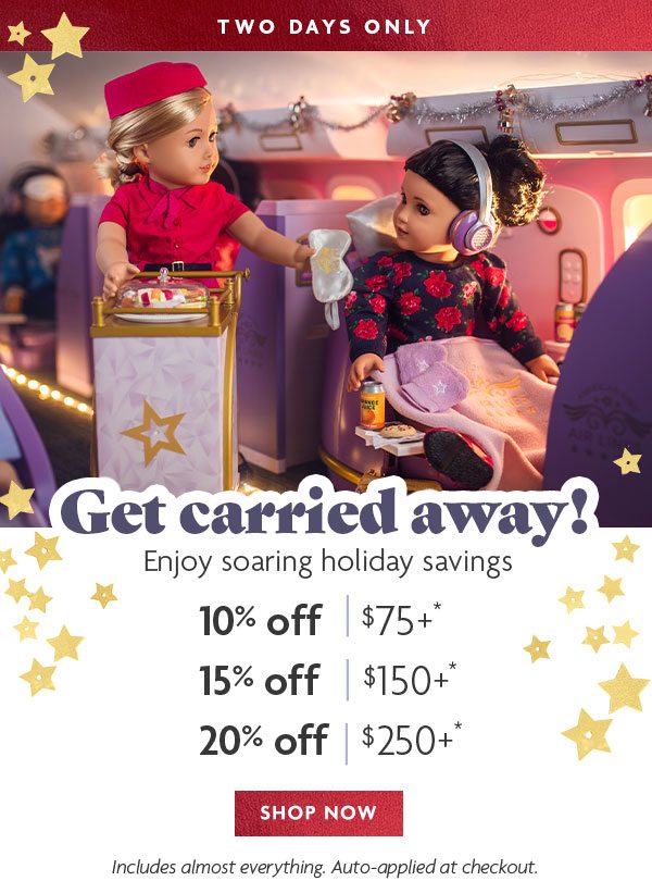 H: Get carried away! - SHOP NOW