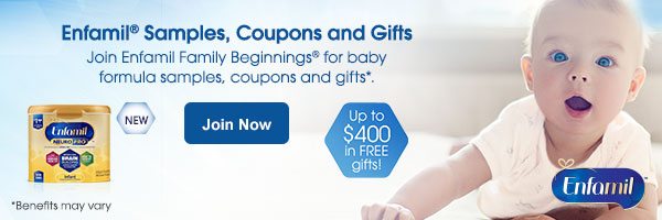 $400 in FREE gifts from Enfamil