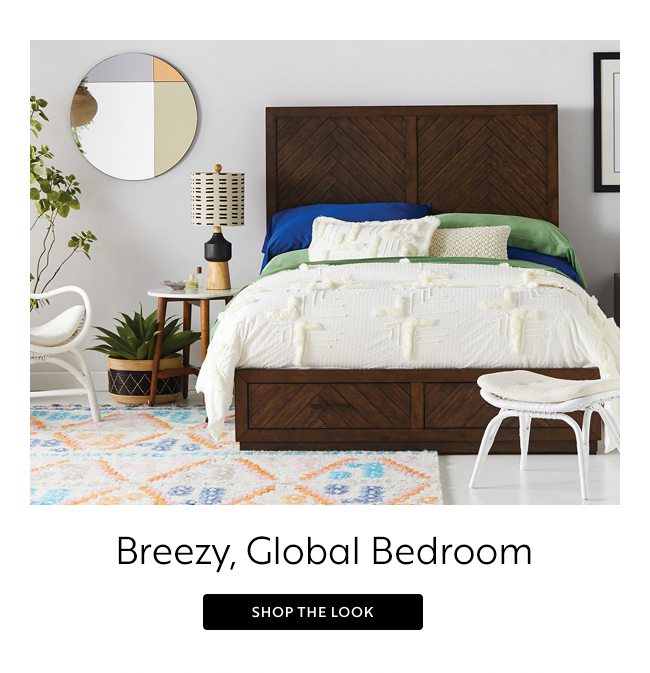 Breezy, Global Bedroom - Shop The Look