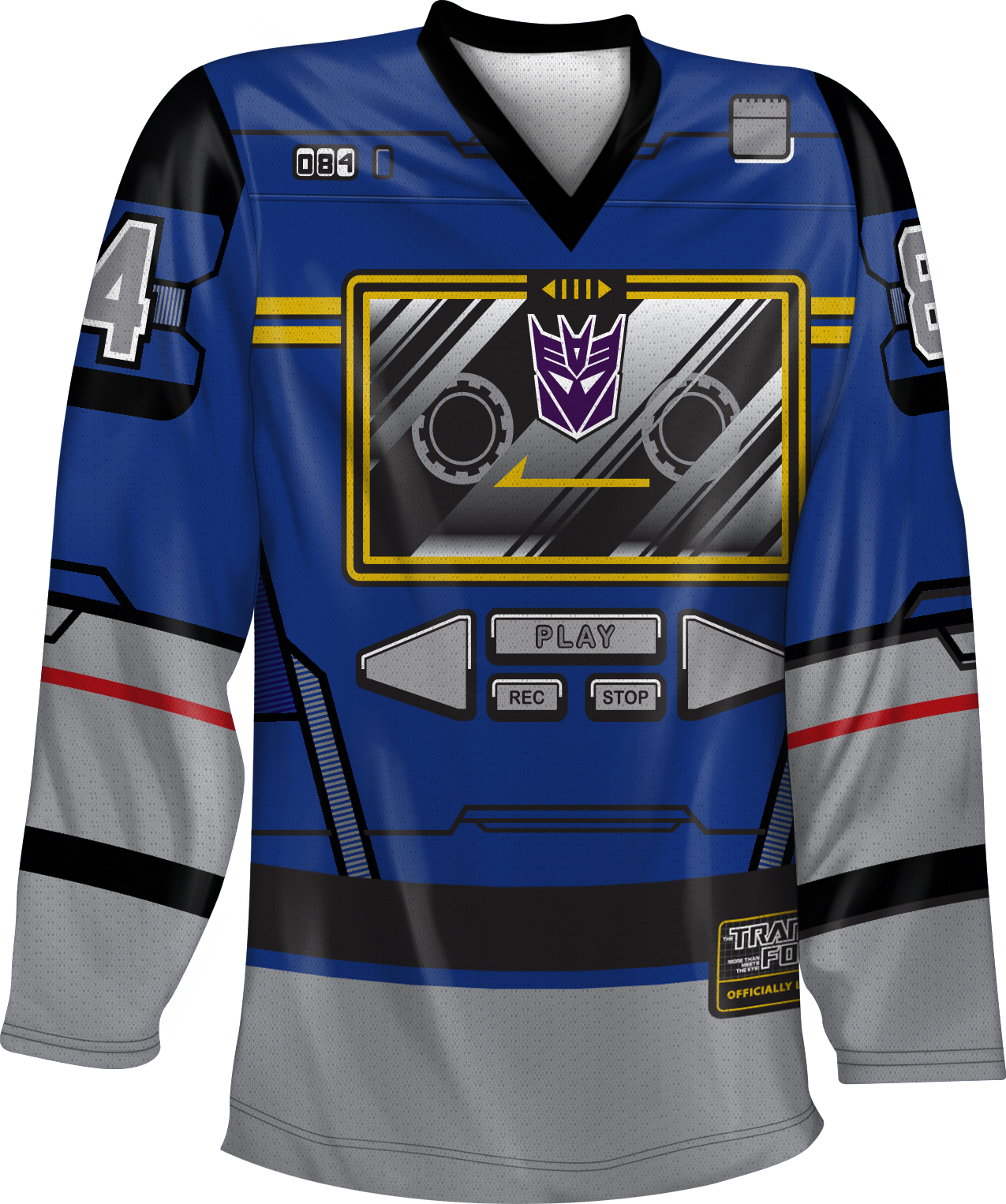Soundwave Decepticons Hockey Jersey