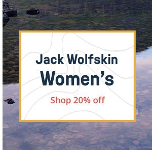 20 percent of Women's Jack Wolfskin