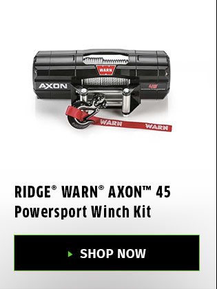 Ridge® WARN® AXON™ 45 Powersport Winch Kit