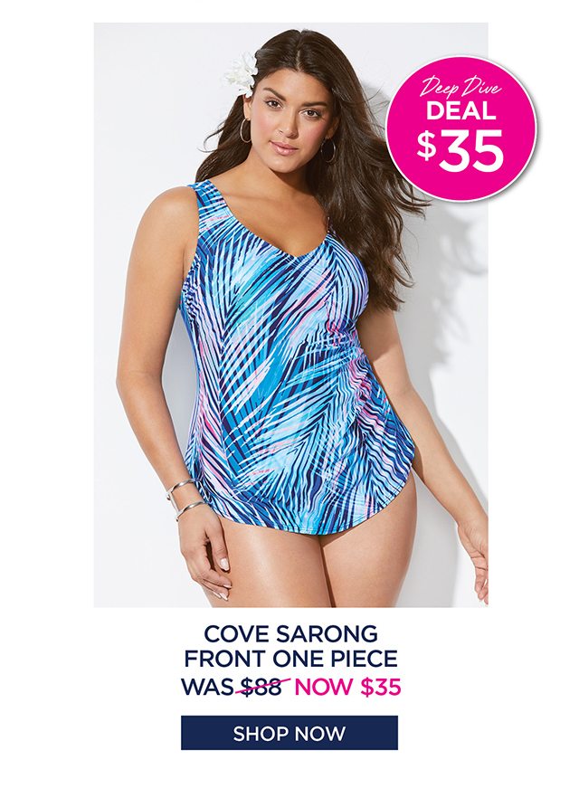 Cove Sarong Front One Piece