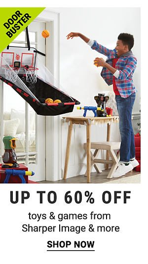 Door Buster. Up to 60% off toys & games from Sharper Image & more. Shop now.