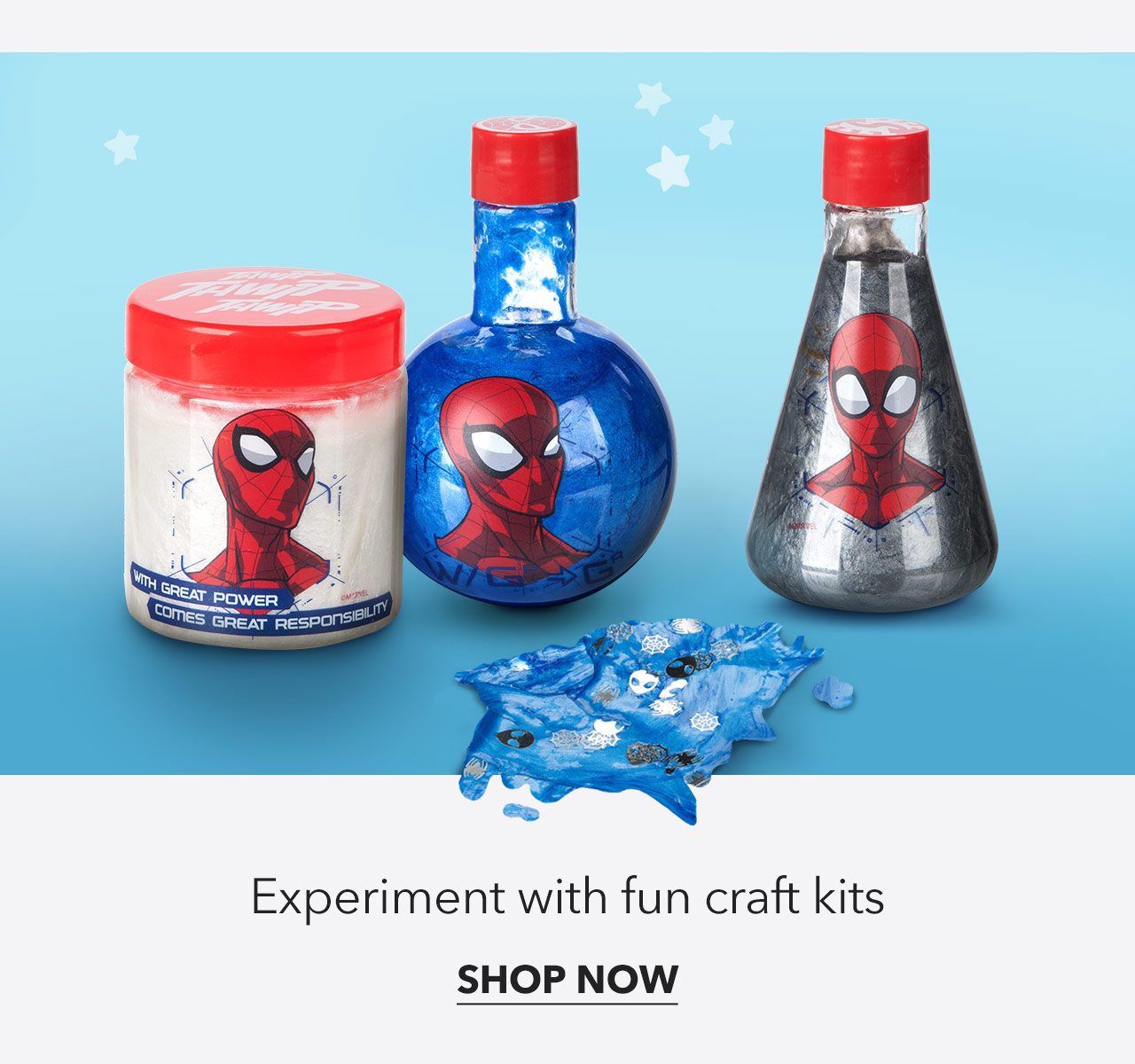 Experiment with fun craft kits | SHOP NOW