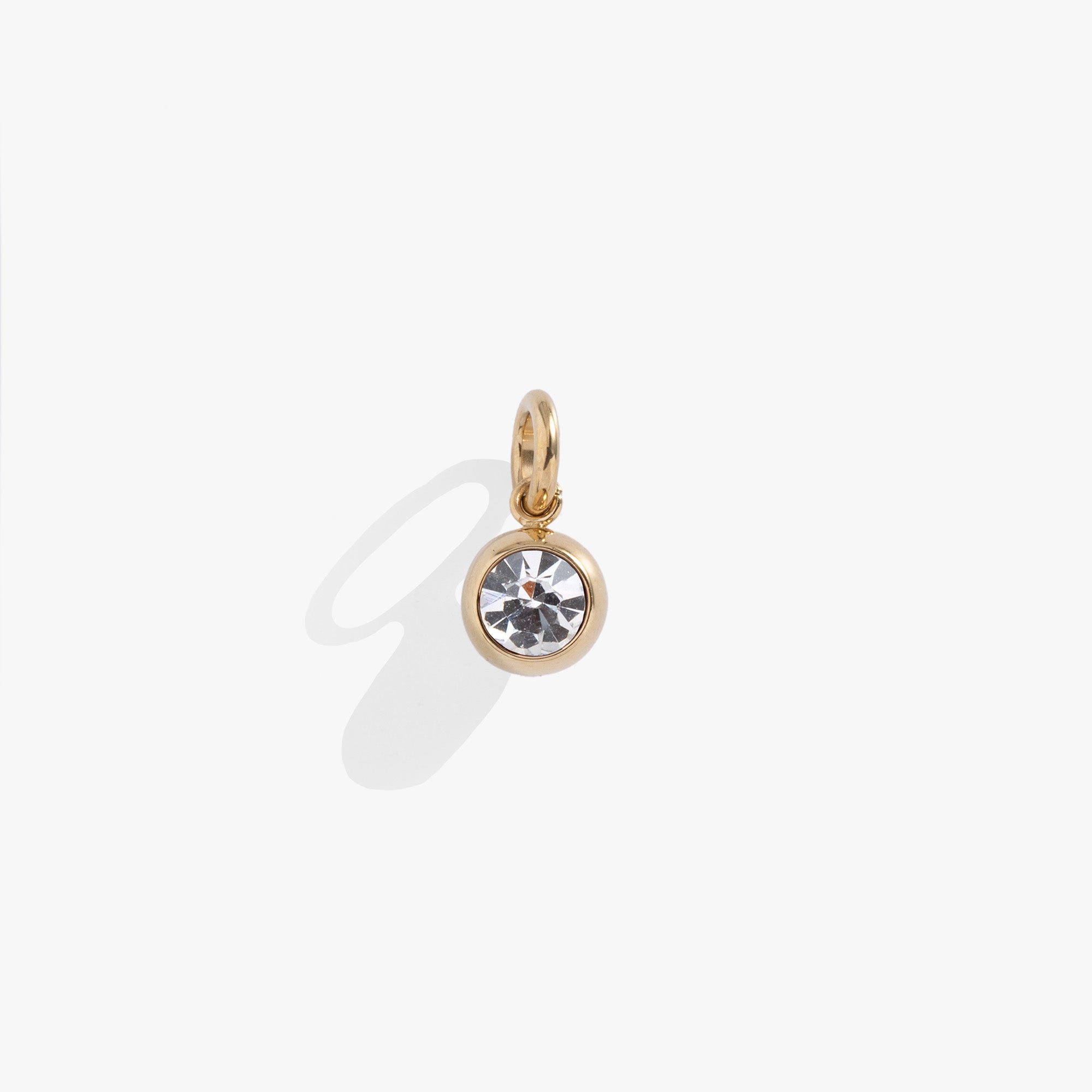 Image of April Birthstone Interchangeable Charm