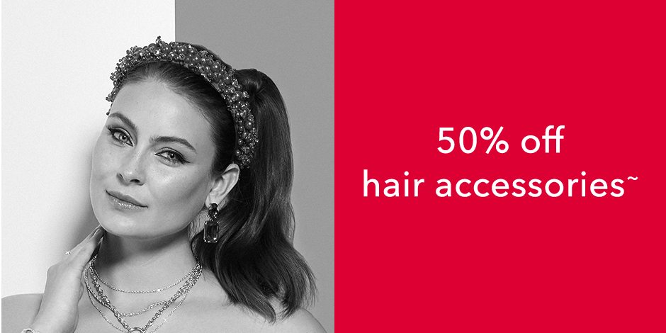 50% Off Hair Accessories!