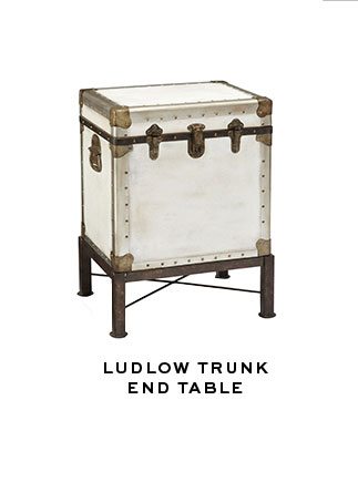 LUDLOW TRUNK END TABLE 