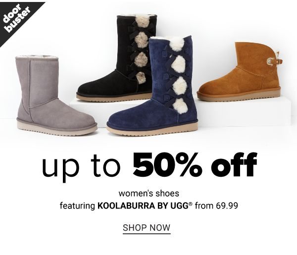 Up to 50% Off Women's Shoes + Koolaburra from 69.99 - Shop Now