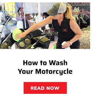 How to Wash Your Motorcycle