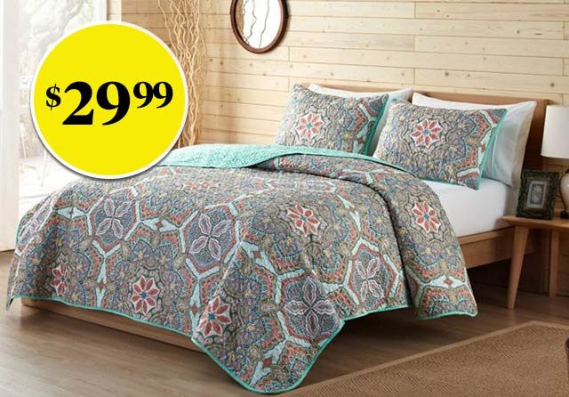 medallion bed cover mbl